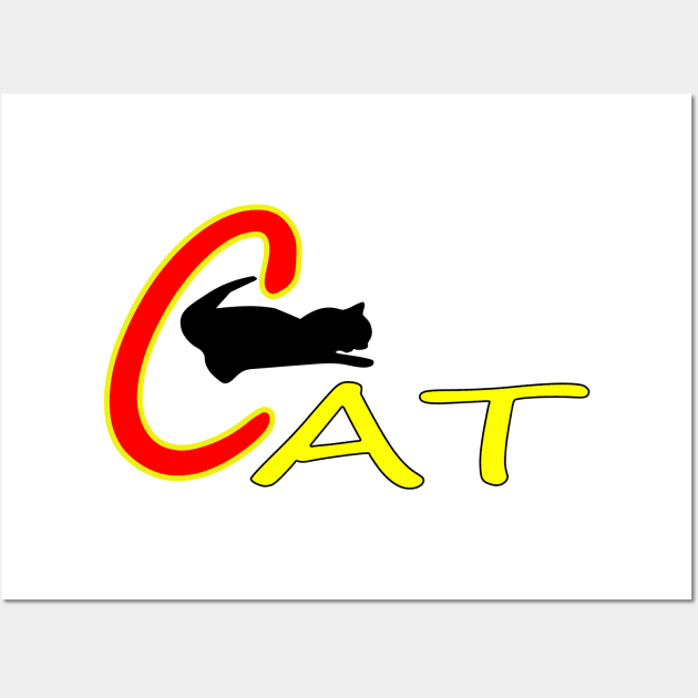 Cat Wall Art by Prime Quality Designs